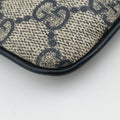 GG Supreme Messenger Beige × Navy PVC coated canvas×leather 295257 I014856609GGスプリーム メッセンジャー ベージュ×ネイビー PVCコーティングキャンバス×レザー 295257 I014856609