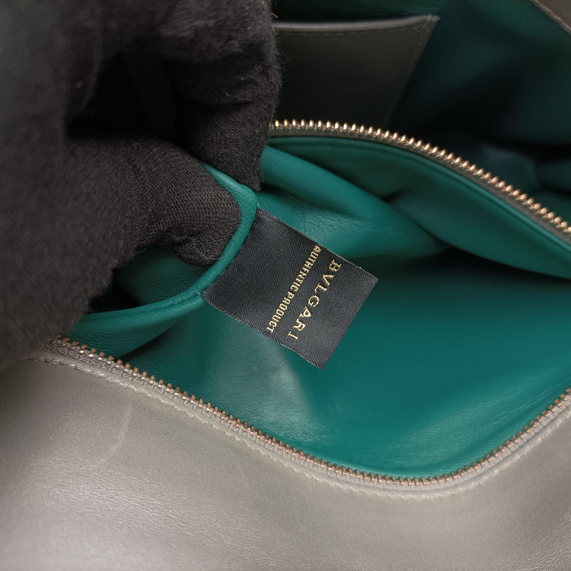 SERPENTI FOREVER Grey Galuchat Skin×Leather RP.C15.39026セルペンティ フォーエバー グレー ガルーシャスキン×レザー RP.C15.39026