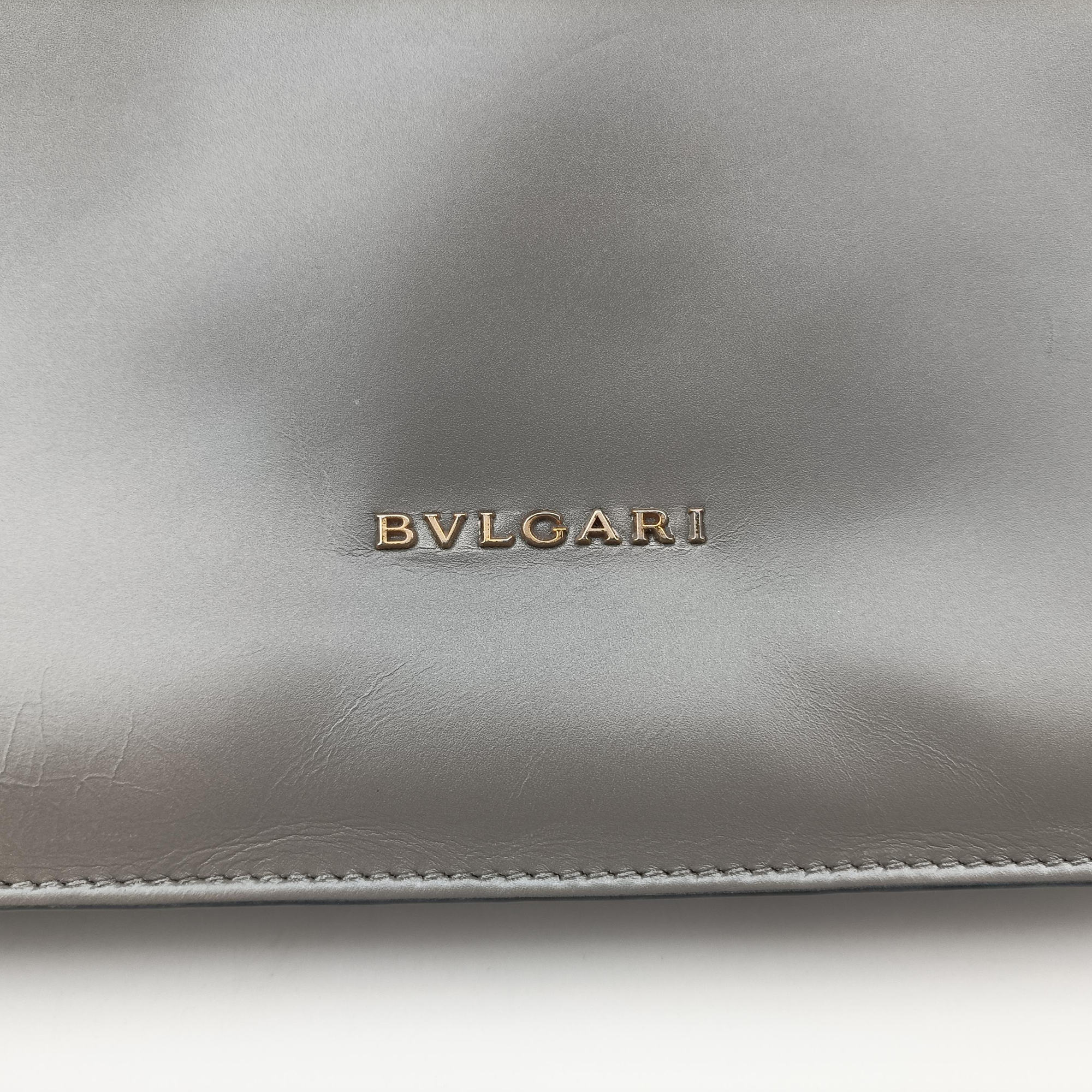 SERPENTI FOREVER Grey Galuchat Skin×Leather RP.C15.39026セルペンティ フォーエバー グレー ガルーシャスキン×レザー RP.C15.39026