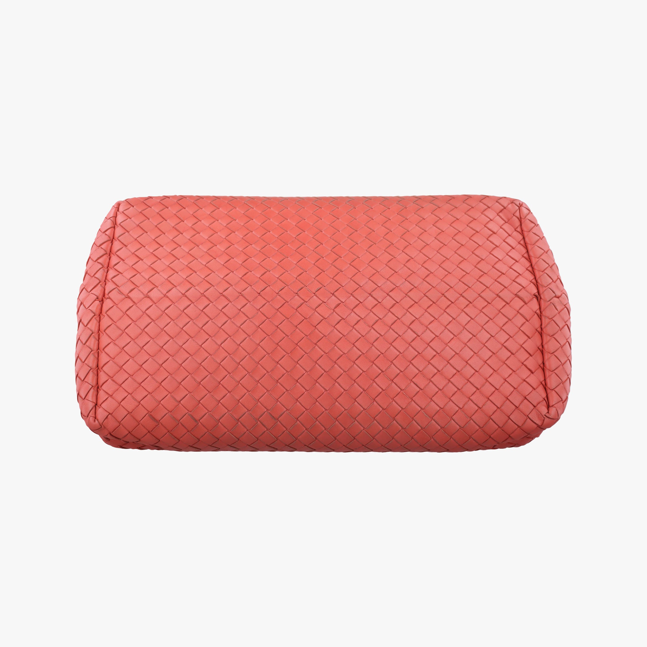 Intrecciato Coral red lambskin B02234583Uイントレチャート コーラルレッド ラムスキン B02234583U
