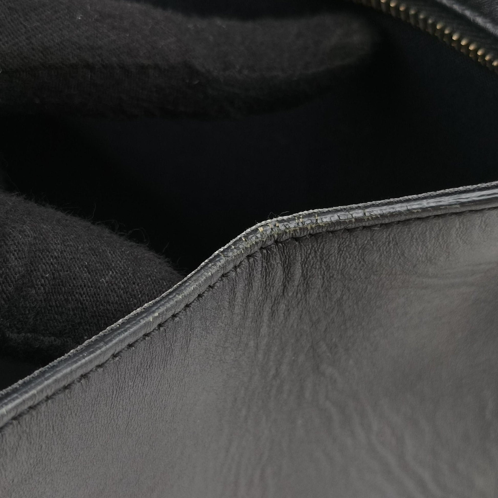 Y Ligne Petit Cabas Black Leather 370697 FLY370697.1014Yライン プチカバス ブラック レザー 370697 FLY370697.1014