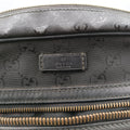GG Imprime Messenger Black PVC coated canvas 201448 I010359049GGインプリメ メッセンジャー ブラック PVCコーティングキャンバス 201448 I010359049