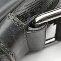 GG Imprime Messenger Black PVC coated canvas 201448 I010359049GGインプリメ メッセンジャー ブラック PVCコーティングキャンバス 201448 I010359049