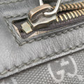 GG Imprime Messenger Black PVC coated canvas 201448 I010359049GGインプリメ メッセンジャー ブラック PVCコーティングキャンバス 201448 I010359049