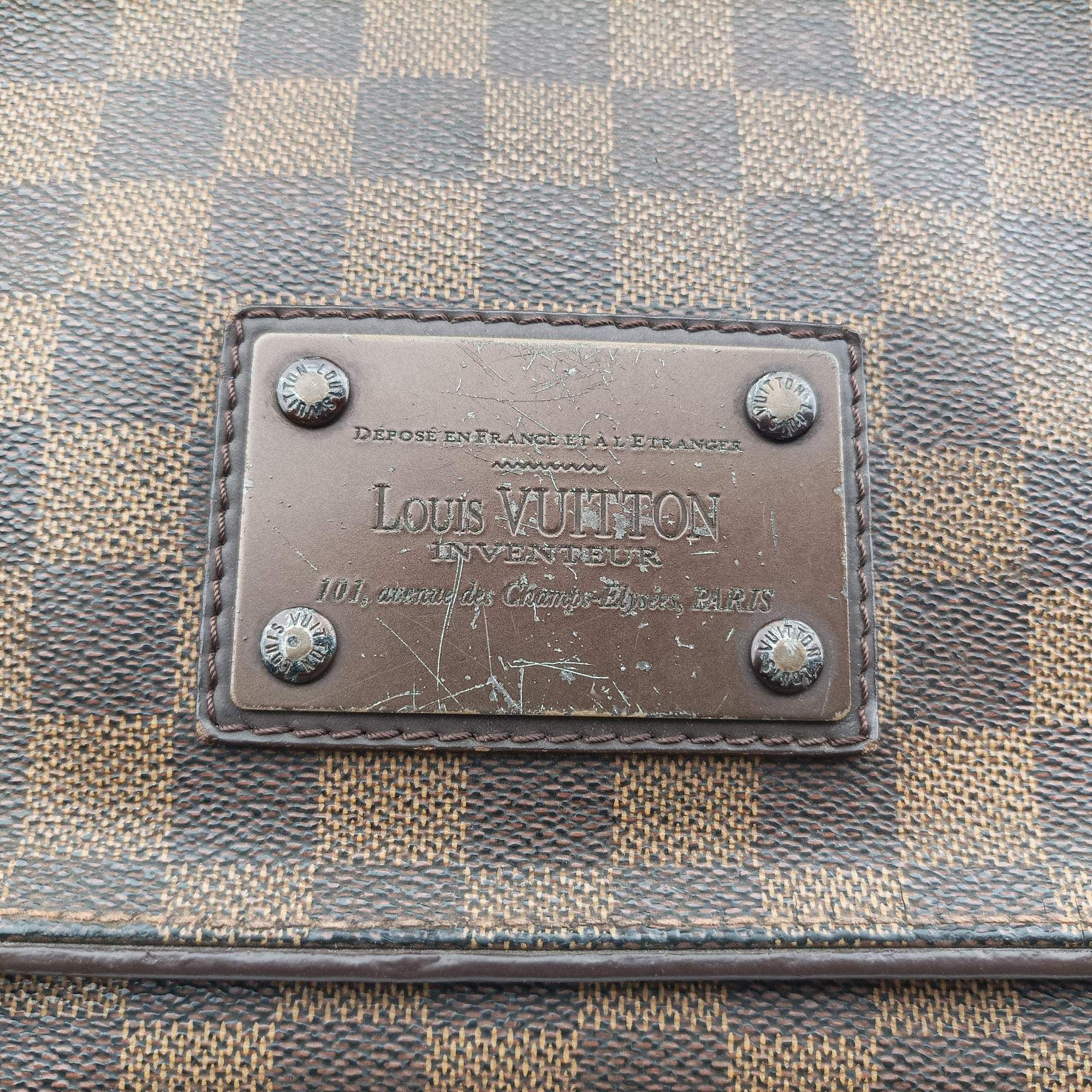 BROOKLYN PM EBENE Damier Canvas N51210 SR2039ブルックリンPM エベヌ ダミエキャンバス N51210 SR2039