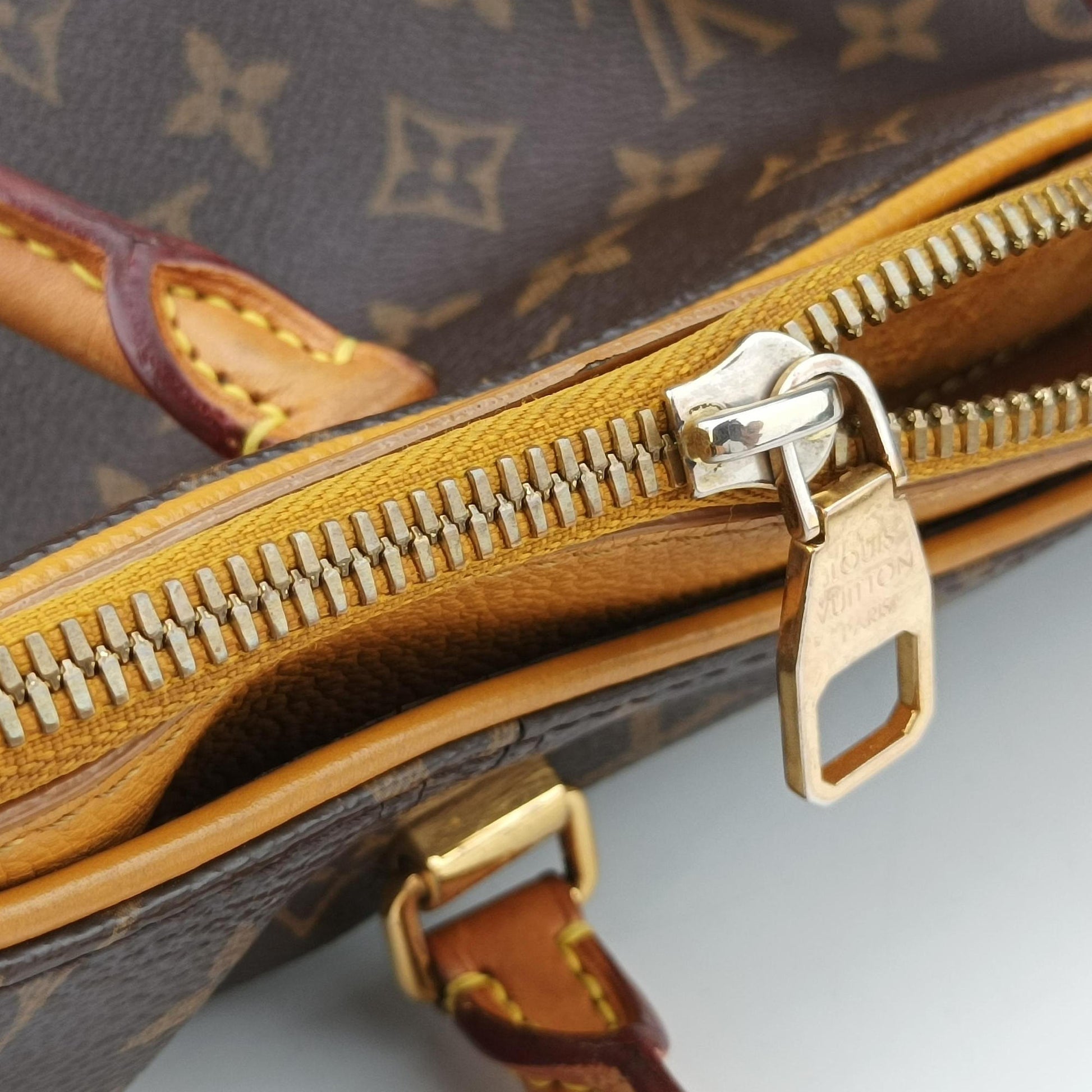 PALLAS brown×SAFRAN Monogram Canvas×calf leather M40929 SP4183パラス モノグラム/ブラウン×サフラン モノグラムキャンバス×カーフレザー M40929 SP4183