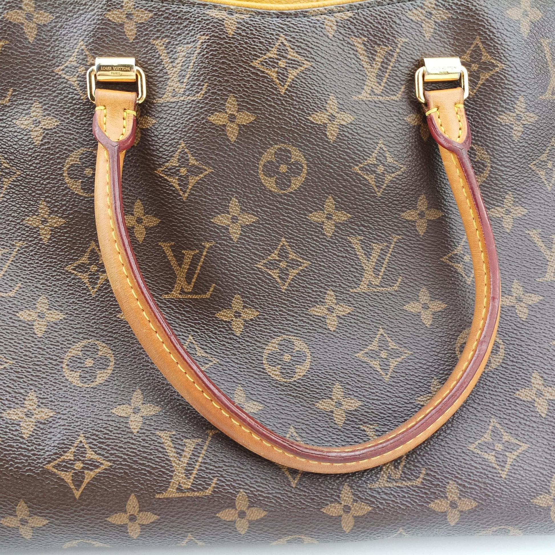 PALLAS brown×SAFRAN Monogram Canvas×calf leather M40929 SP4183パラス モノグラム/ブラウン×サフラン モノグラムキャンバス×カーフレザー M40929 SP4183