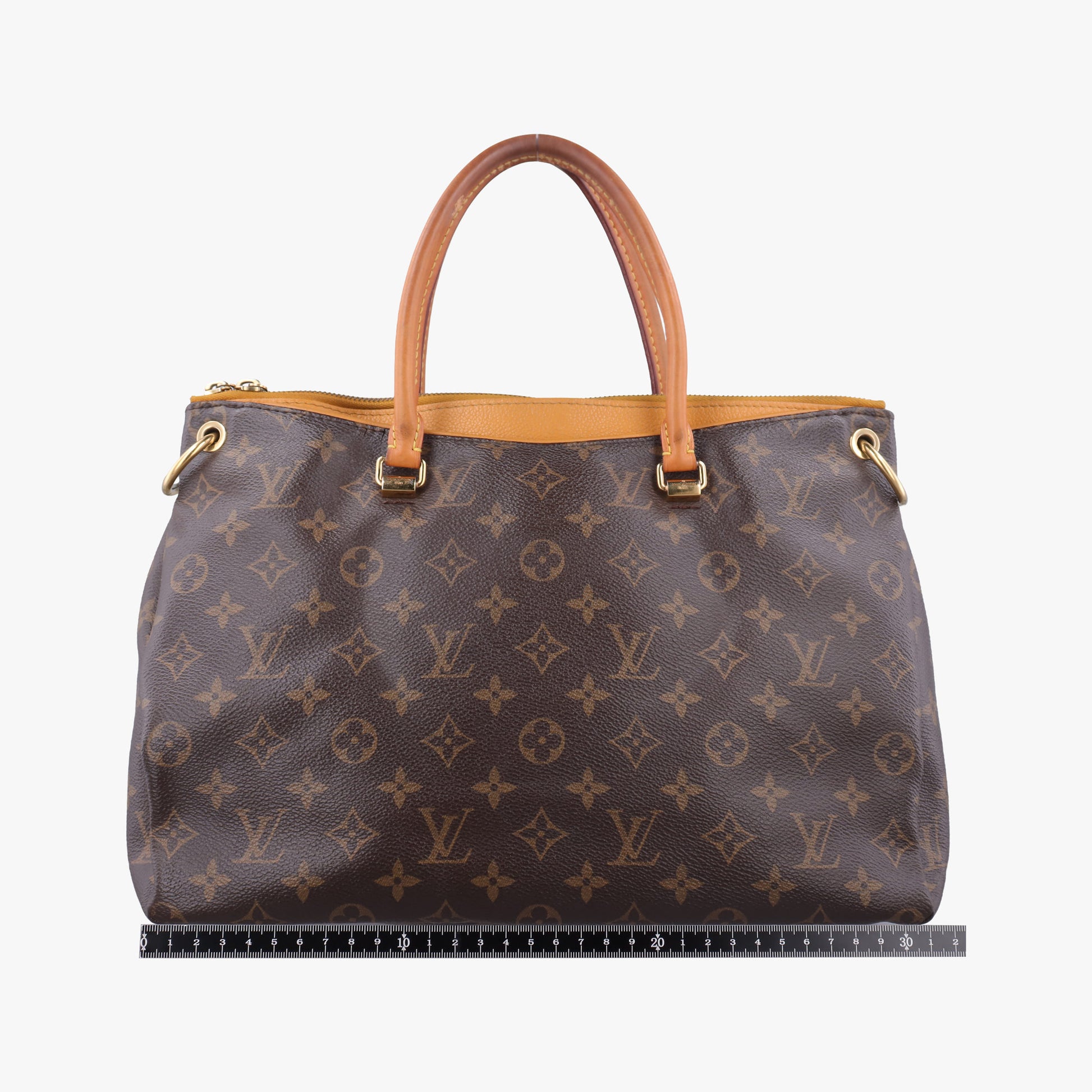PALLAS brown×SAFRAN Monogram Canvas×calf leather M40929 SP4183パラス モノグラム/ブラウン×サフラン モノグラムキャンバス×カーフレザー M40929 SP4183