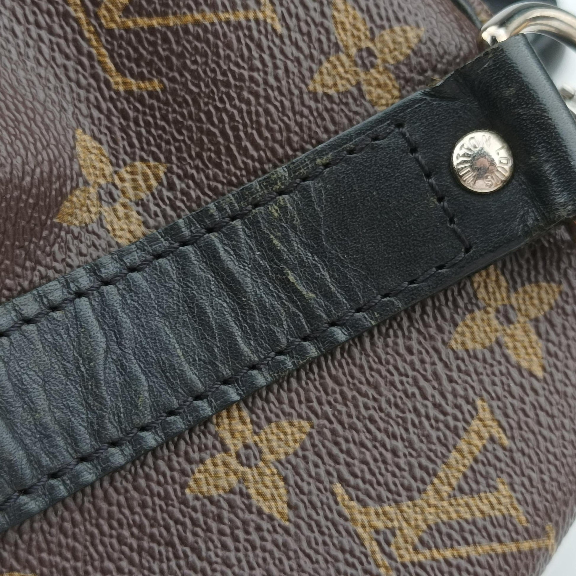 Keepall Bandouliere 45 Monogram Eclipse Monogram Eclipse Canvas M56711 AA4166キーポルバンドリエール45 モノグラムエクリプス モノグラム エクリプス キャンバス M56711 AA4166