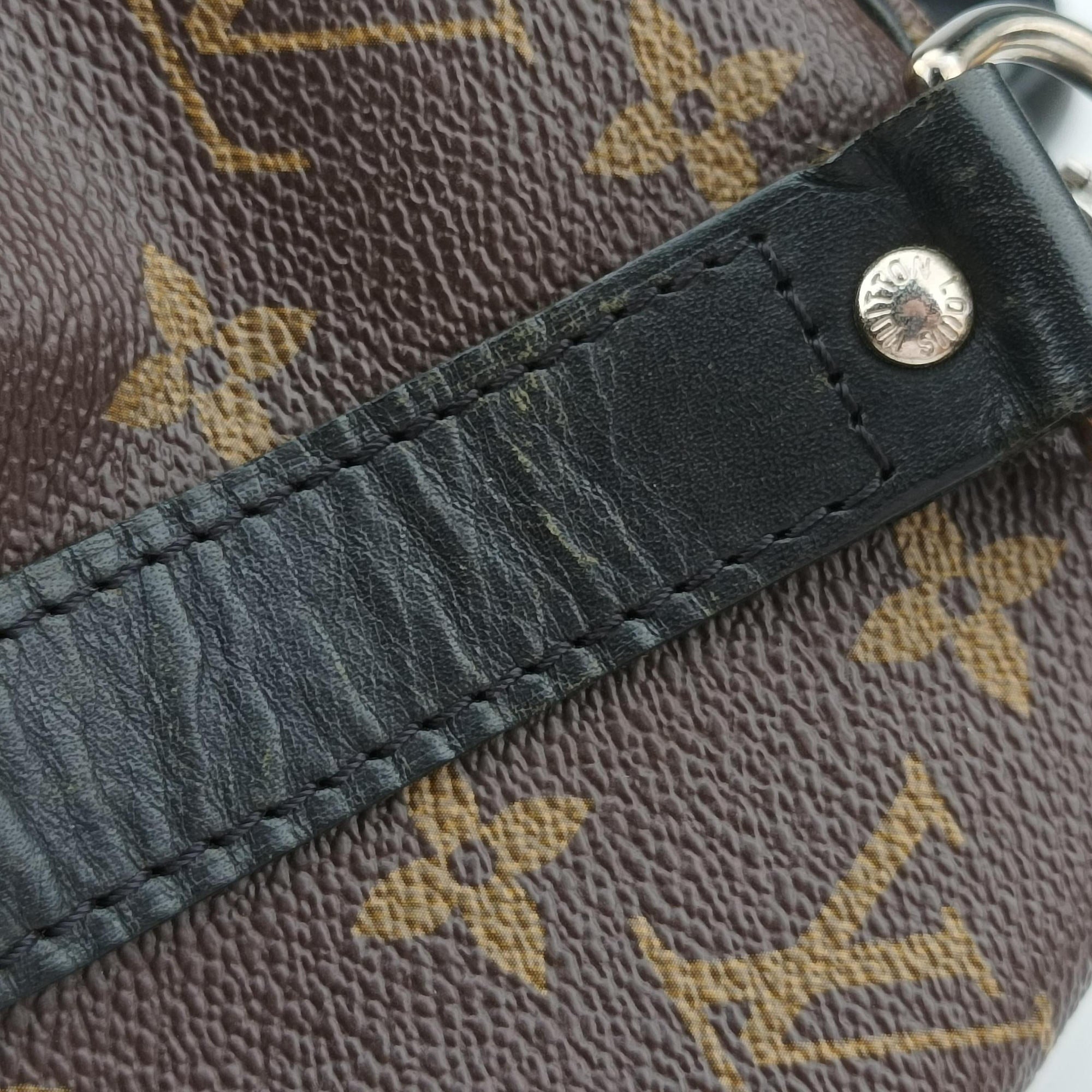 Keepall Bandouliere 45 Monogram Eclipse Monogram Eclipse Canvas M56711 AA4166キーポルバンドリエール45 モノグラムエクリプス モノグラム エクリプス キャンバス M56711 AA4166