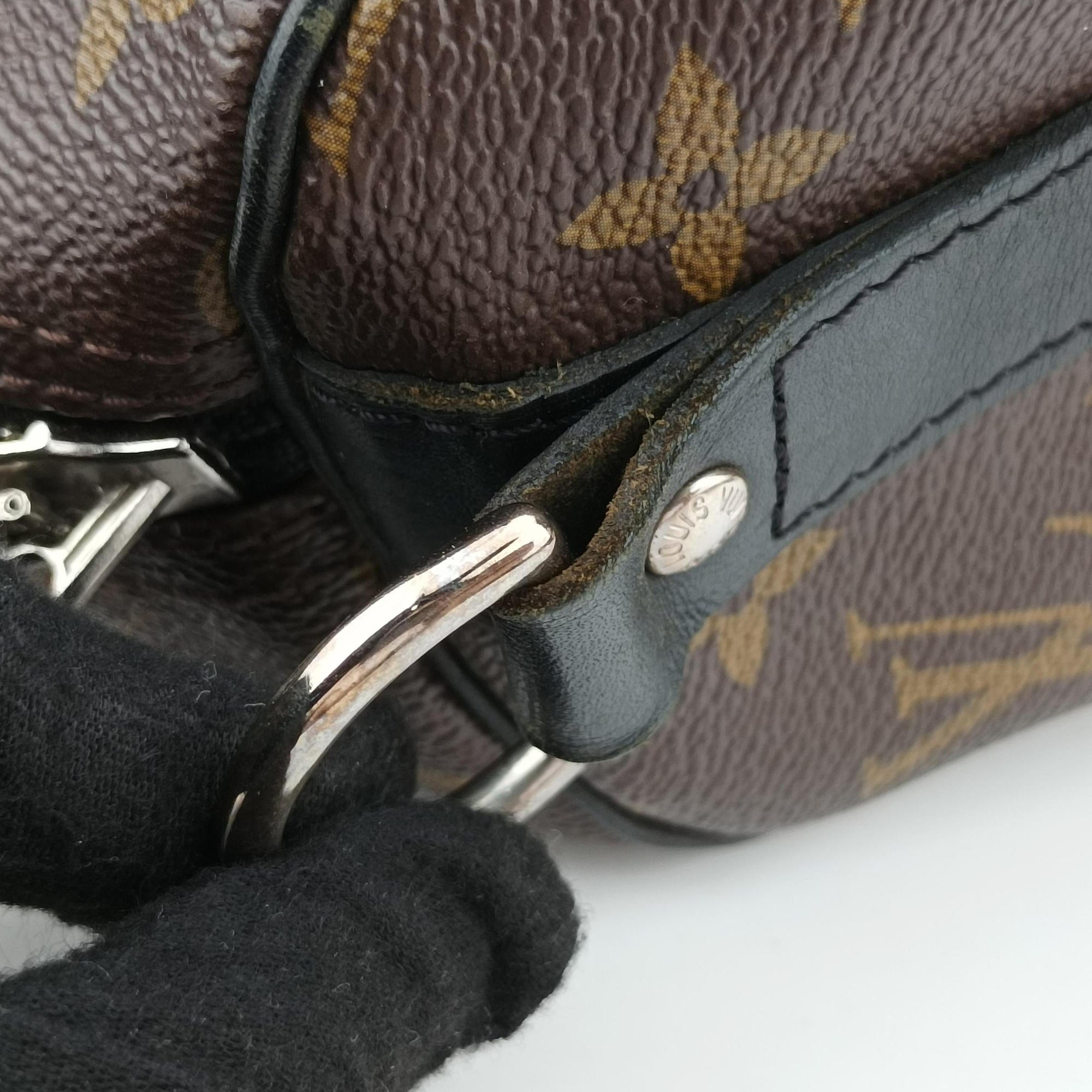 Keepall Bandouliere 45 Monogram Eclipse Monogram Eclipse Canvas M56711 AA4166キーポルバンドリエール45 モノグラムエクリプス モノグラム エクリプス キャンバス M56711 AA4166