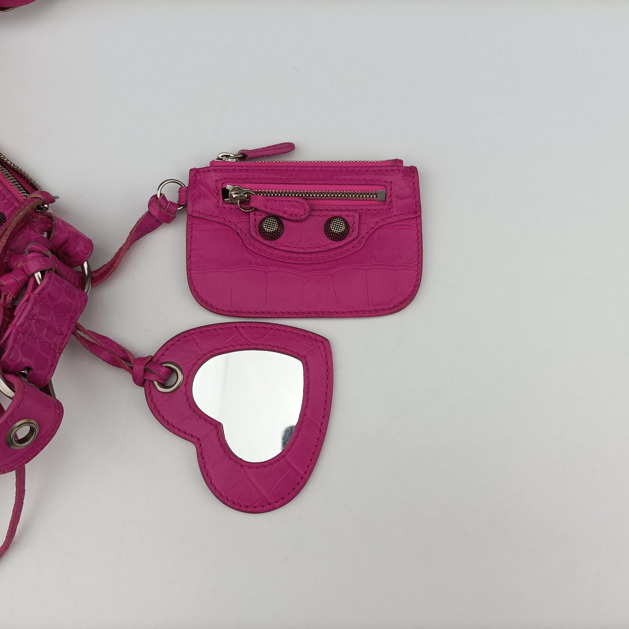 Le Cagole Pink Leather 671309.5622.R.535269ルカゴール ピンク レザー 671309.5622.R.535269