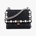 studded Kan I Black Leather 8M0381 8M0381 A0ZR 188-8241スタッズ キャナイ ブラック レザー 8M0381 8M0381 A0ZR 188-8241