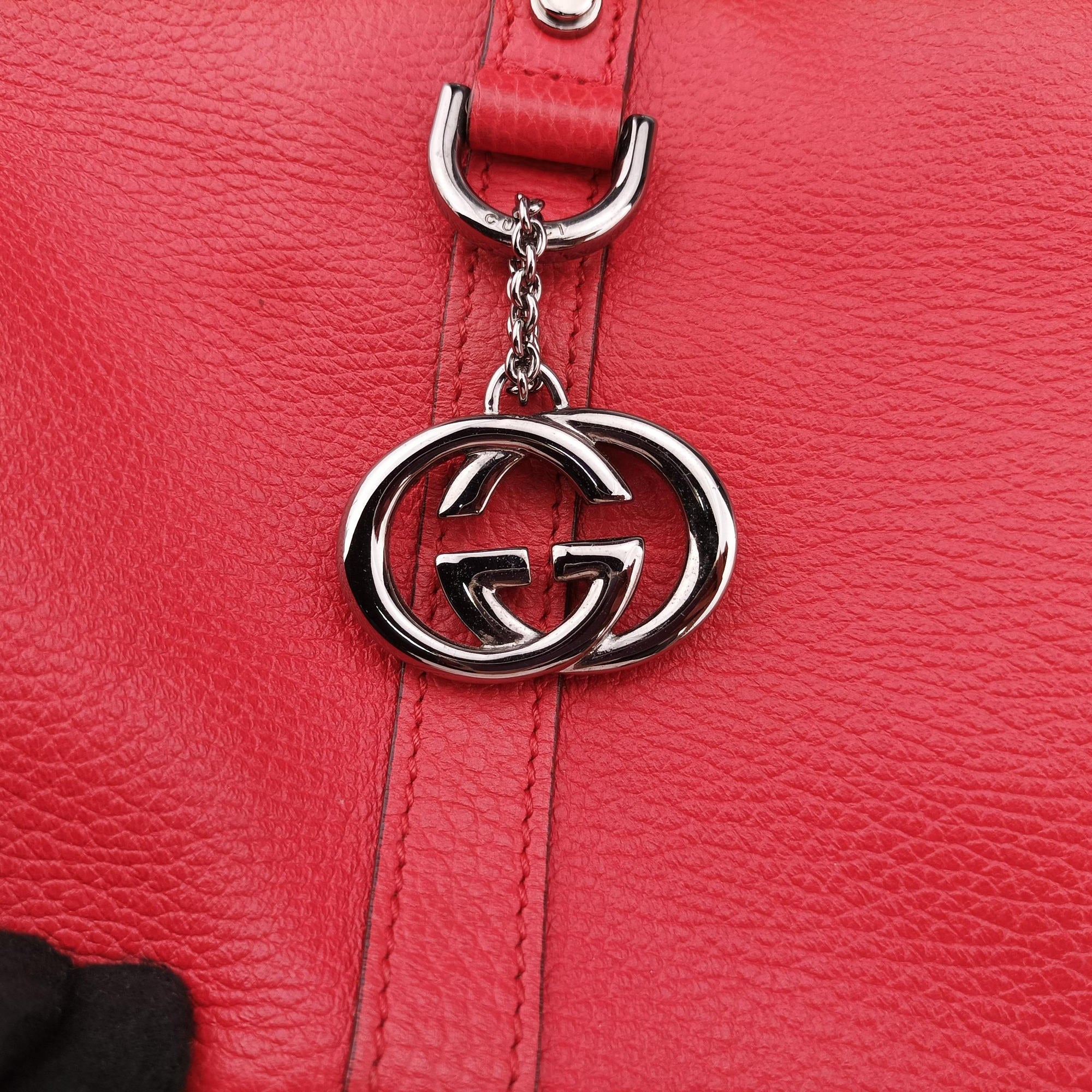 charm dome Red Leather 341503 H016948969110チャーム ドーム レッド レザー 341503 H016948969110