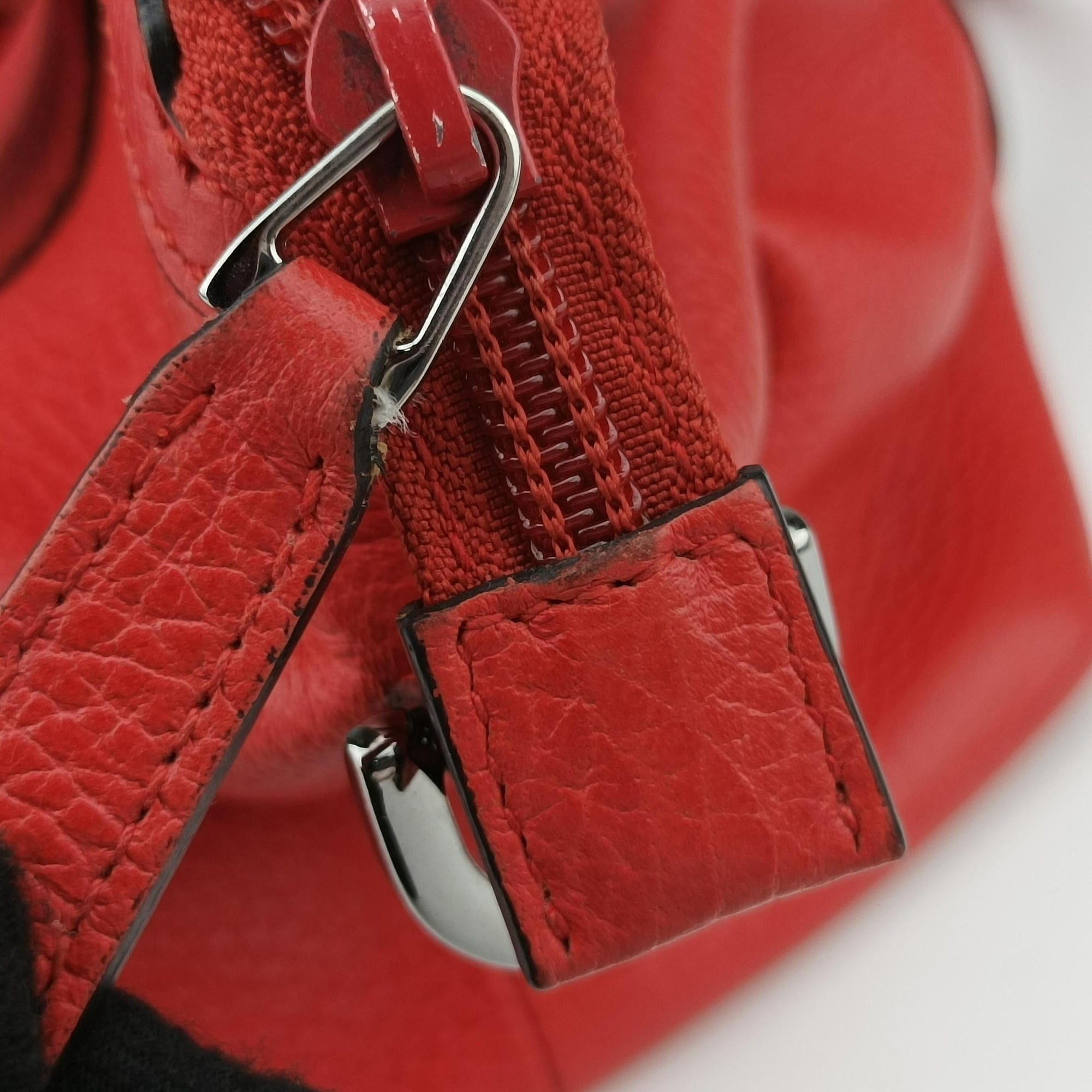 charm dome Red Leather 341503 H016948969110チャーム ドーム レッド レザー 341503 H016948969110