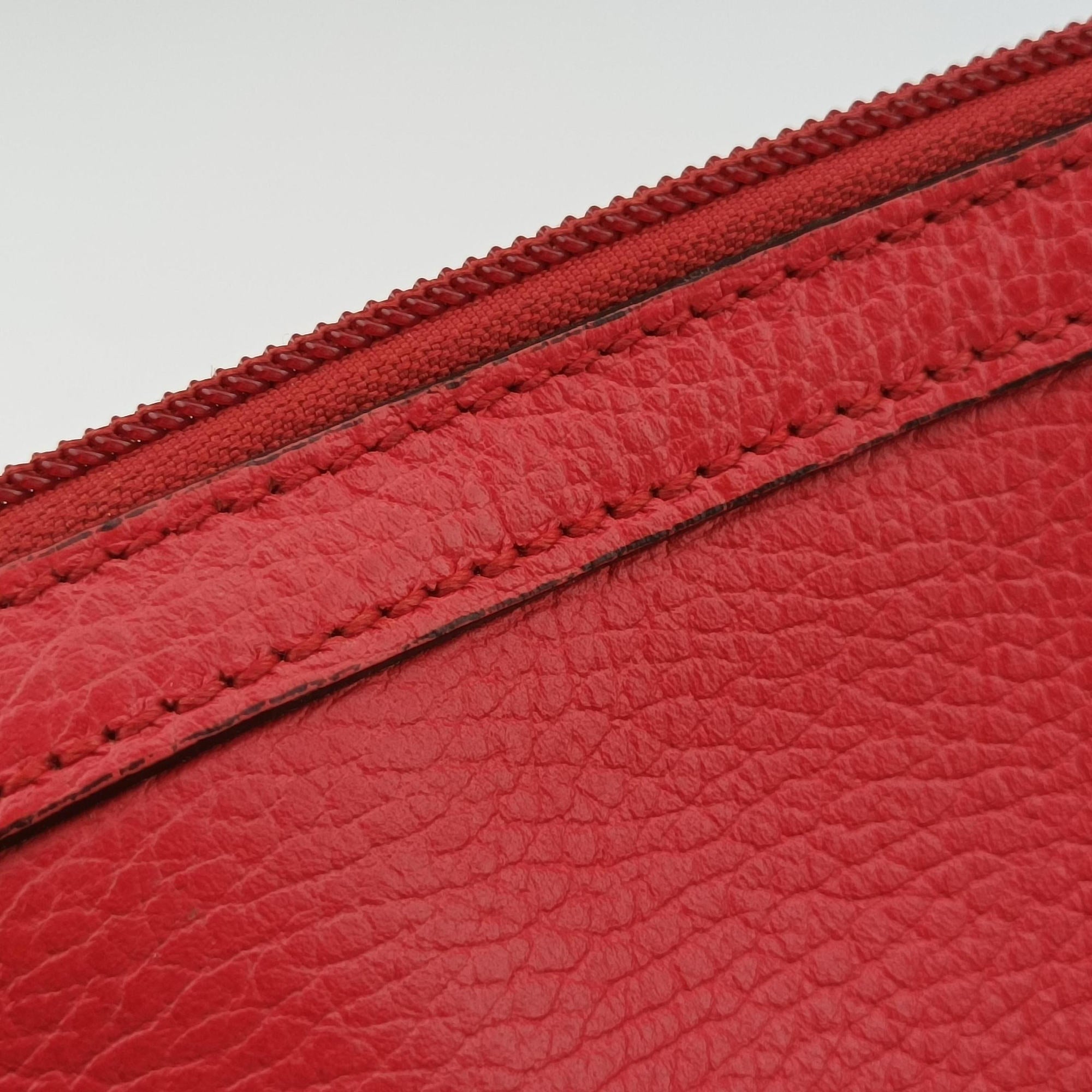 charm dome Red Leather 341503 H016948969110チャーム ドーム レッド レザー 341503 H016948969110