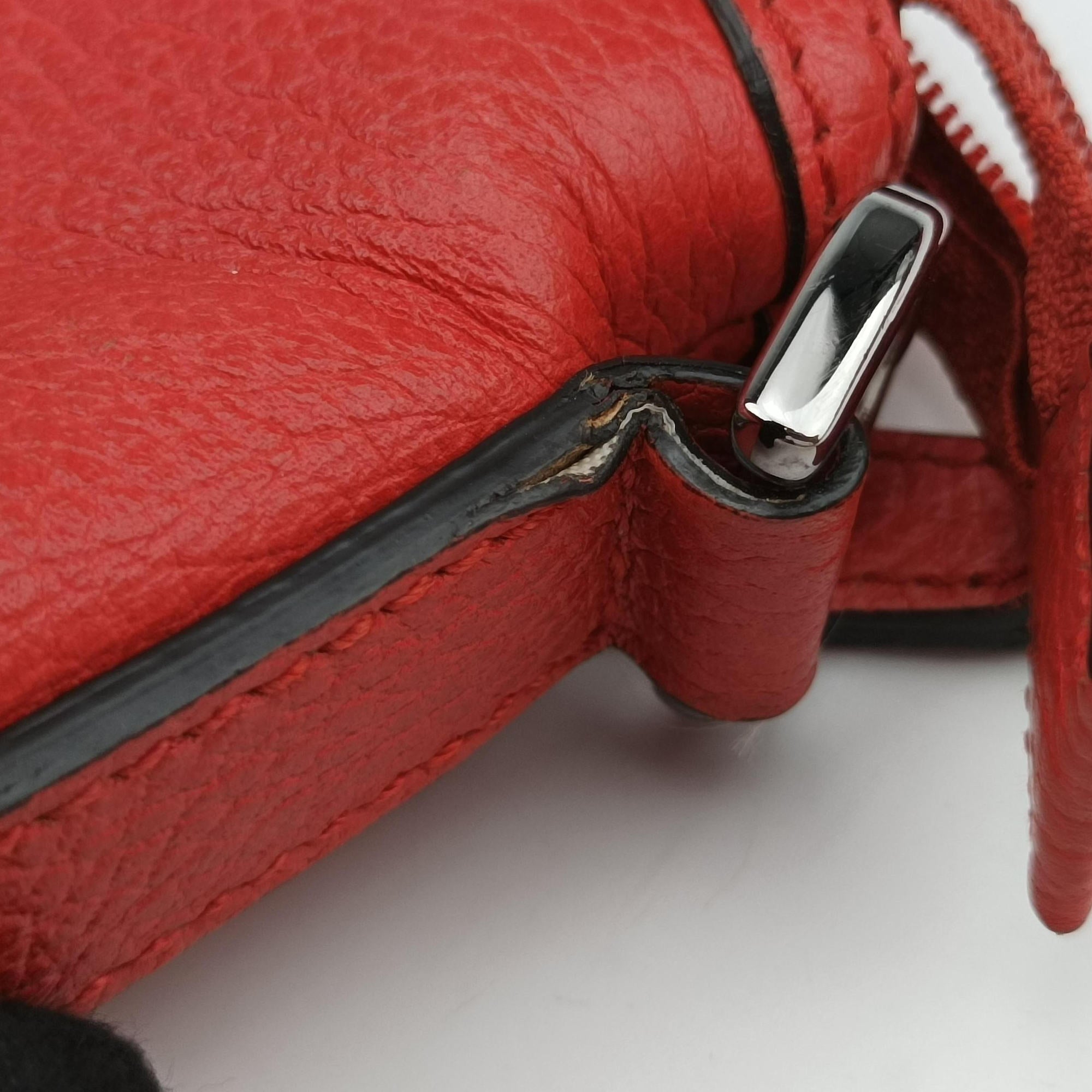 charm dome Red Leather 341503 H016948969110チャーム ドーム レッド レザー 341503 H016948969110