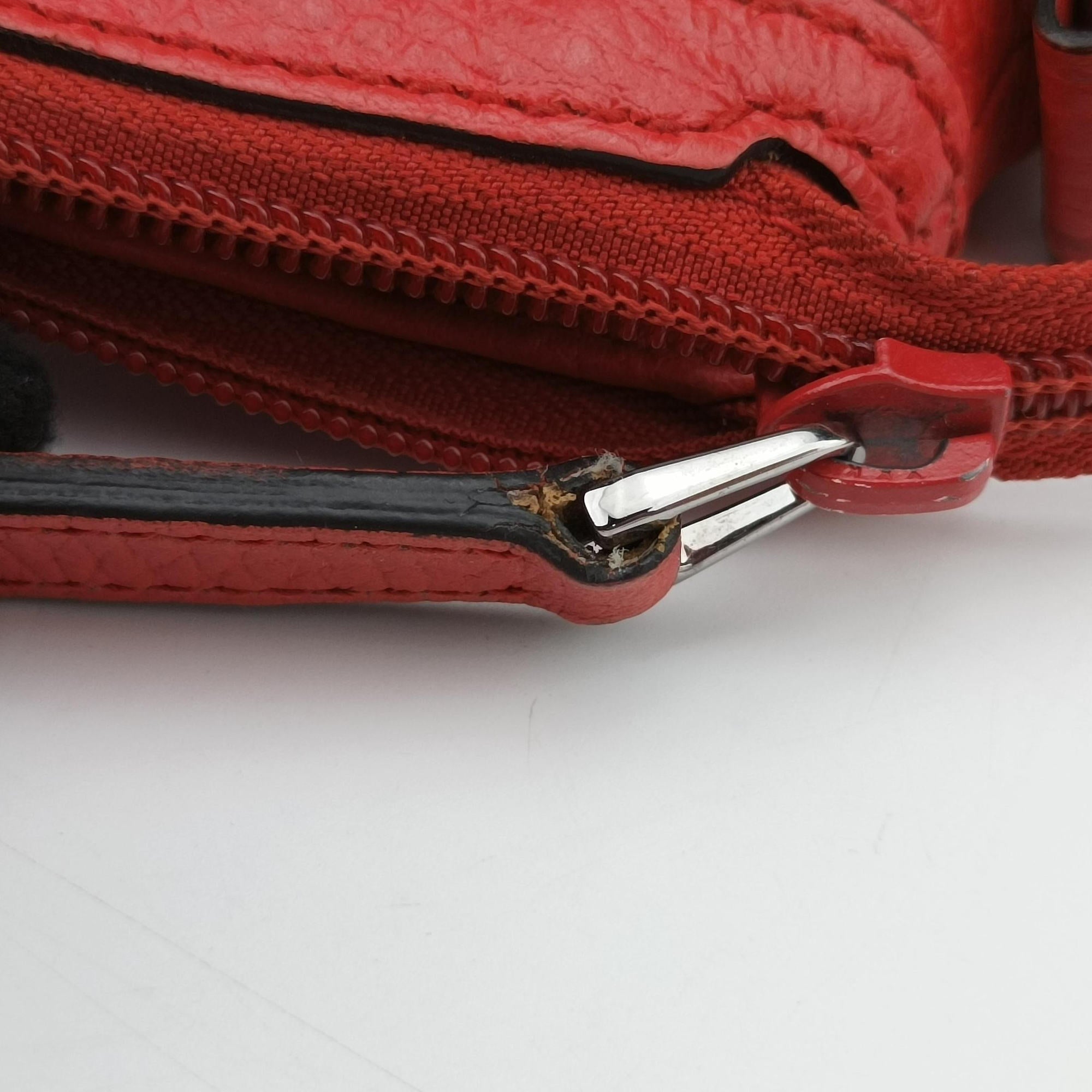 charm dome Red Leather 341503 H016948969110チャーム ドーム レッド レザー 341503 H016948969110
