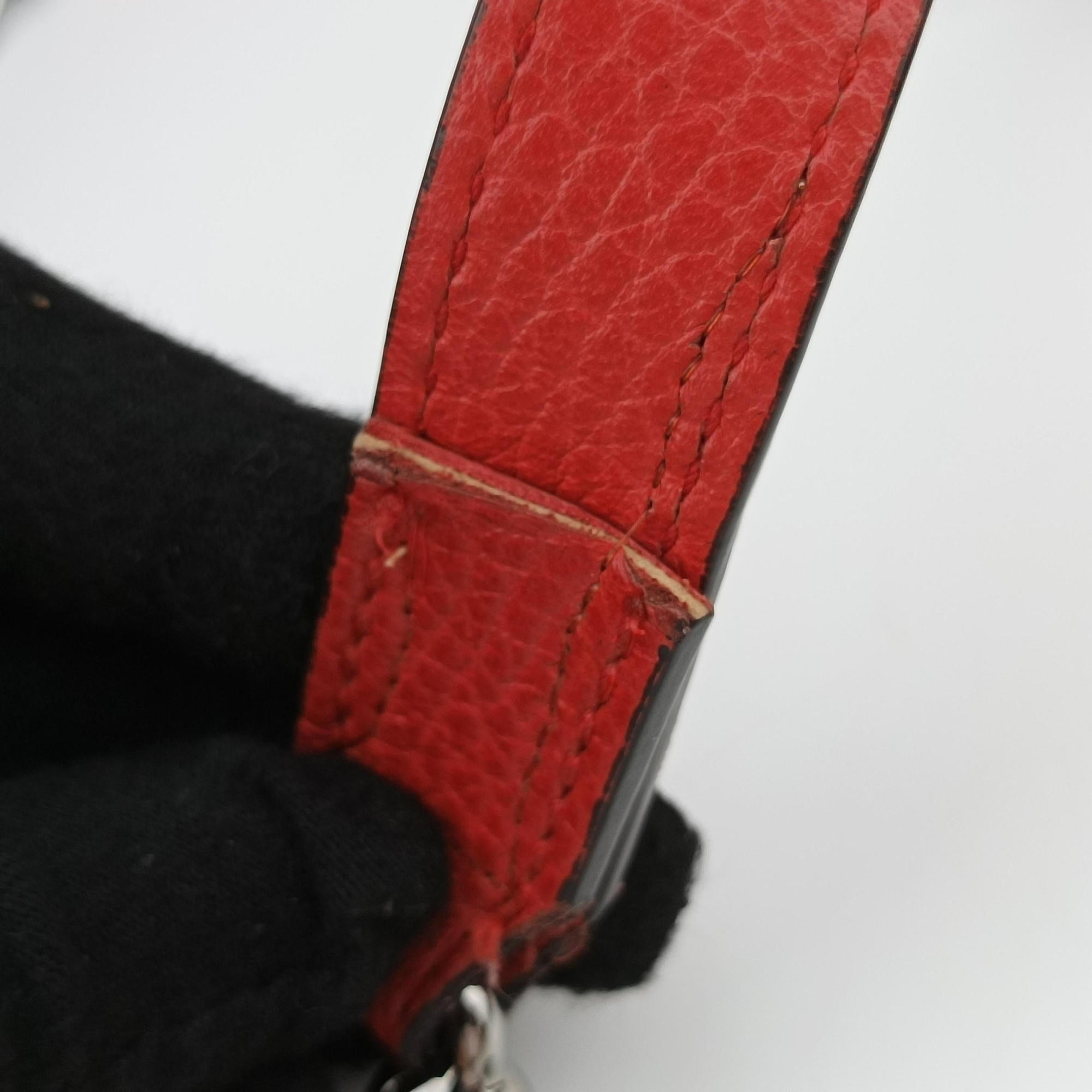 charm dome Red Leather 341503 H016948969110チャーム ドーム レッド レザー 341503 H016948969110