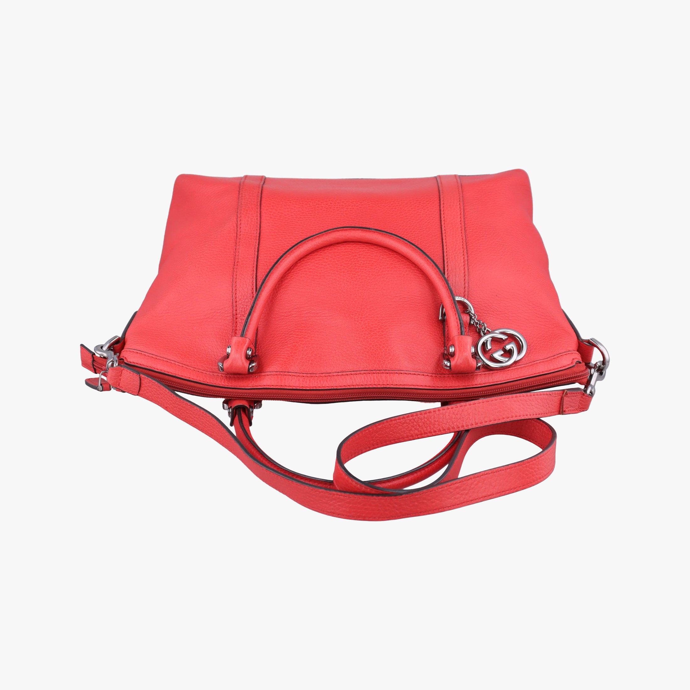 charm dome Red Leather 341503 H016948969110チャーム ドーム レッド レザー 341503 H016948969110
