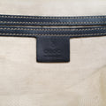 GG Plus GG Supreme beige×navy PVC coated canvas×Leather 223666 B011361882GGプラス GGスプリーム ベージュ×ネイビー PVCコーティングキャンバス×レザー 223666 B011361882
