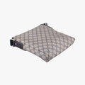 GG Plus GG Supreme beige×navy PVC coated canvas×Leather 223666 B011361882GGプラス GGスプリーム ベージュ×ネイビー PVCコーティングキャンバス×レザー 223666 B011361882
