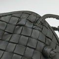 NODINI Intrecciato Grey lambskin B03039932Aノディーニ イントレチャート グレー ラムスキン B03039932A