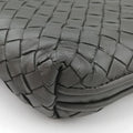 NODINI Intrecciato Grey lambskin B03039932Aノディーニ イントレチャート グレー ラムスキン B03039932A