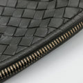 NODINI Intrecciato Grey lambskin B03039932Aノディーニ イントレチャート グレー ラムスキン B03039932A