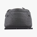 NODINI Intrecciato Grey lambskin B03039932Aノディーニ イントレチャート グレー ラムスキン B03039932A