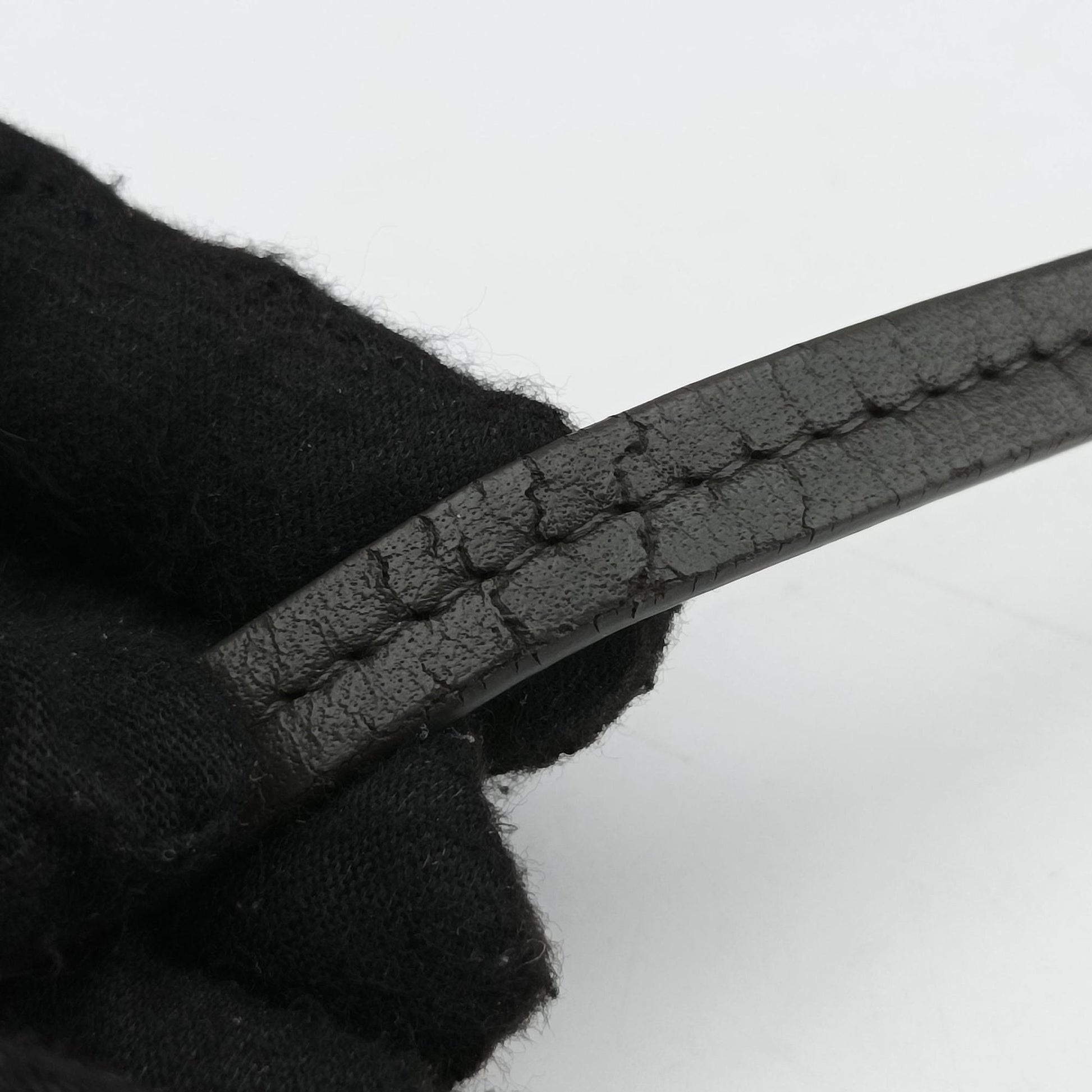NODINI Intrecciato Grey lambskin B03039932Aノディーニ イントレチャート グレー ラムスキン B03039932A