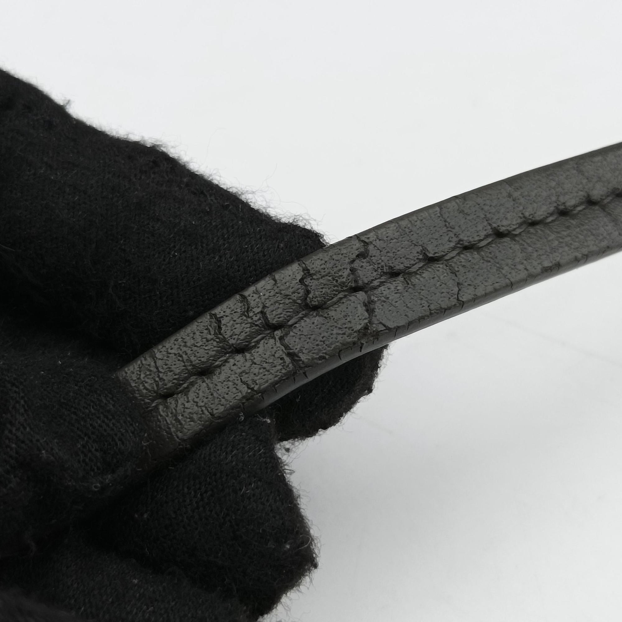 NODINI Intrecciato Grey lambskin B03039932Aノディーニ イントレチャート グレー ラムスキン B03039932A