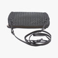 NODINI Intrecciato Grey lambskin B03039932Aノディーニ イントレチャート グレー ラムスキン B03039932A