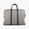 GG plus GG Supreme Briefcase Beige×Black PVC coated canvas 201480 C6526416GGプラス GGスプリーム ベージュ×ブラック PVCコーティングキャンバス 201480 C6526416