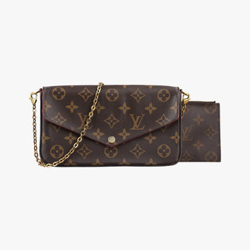 Pochette FeLICIE Brown Monogram Canvas M61276 MI0138ポシェット フェリシー モノグラム/ブラウン モノグラムキャンバス M61276 MI0138