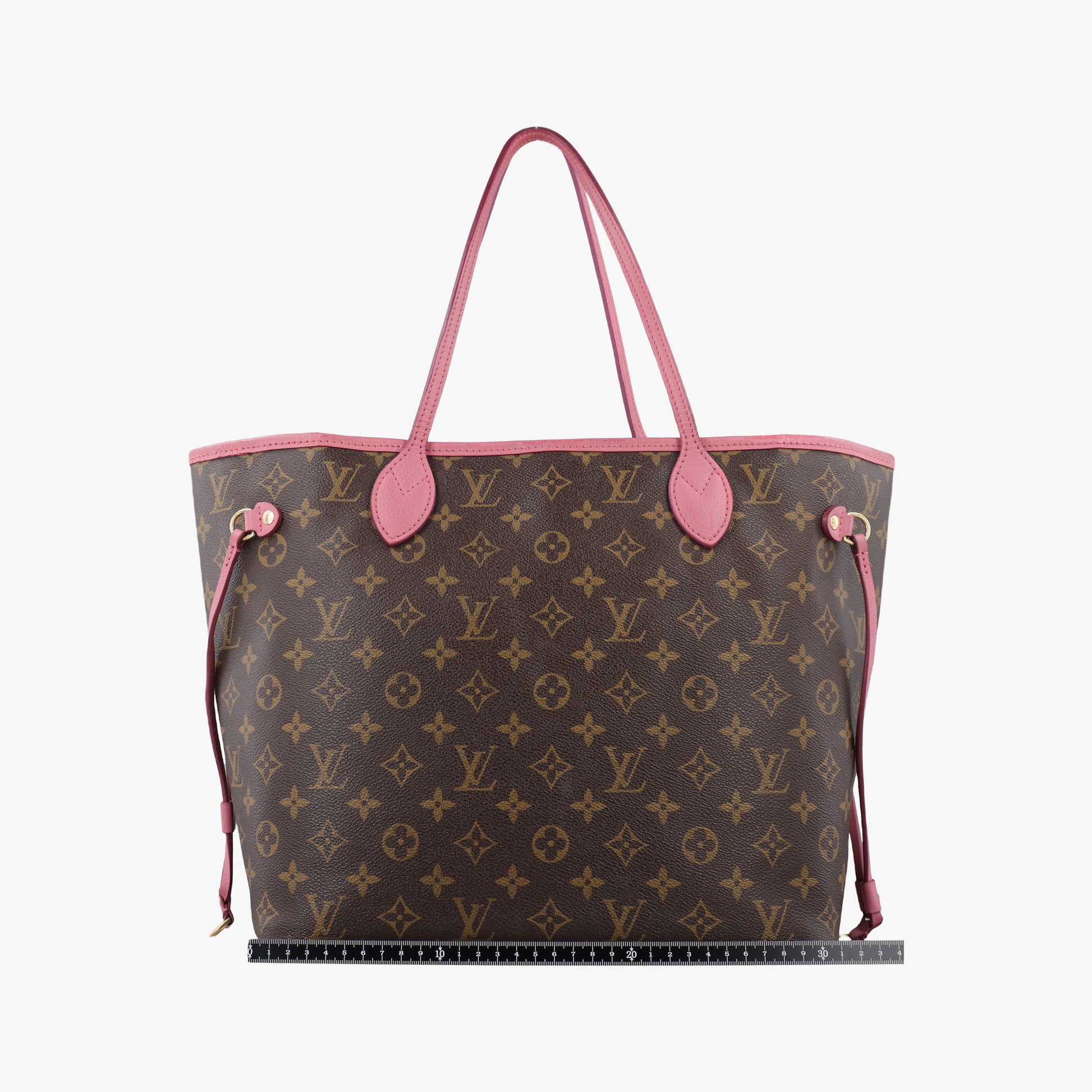 NEVERFULL MM Brown × Rose Velours Monogram Ikat Flower M40939 GI2173ネヴァーフルMM モノグラム/ブラウン×ローズヴェルール モノグラム イカットフラワー M40939 GI2173