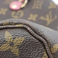 NEVERFULL MM Brown × Rose Velours Monogram Ikat Flower M40939 GI2173ネヴァーフルMM モノグラム/ブラウン×ローズヴェルール モノグラム イカットフラワー M40939 GI2173