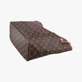 NEVERFULL MM Brown × Rose Velours Monogram Ikat Flower M40939 GI2173ネヴァーフルMM モノグラム/ブラウン×ローズヴェルール モノグラム イカットフラワー M40939 GI2173