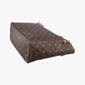 NEVERFULL MM Brown × Rose Velours Monogram Ikat Flower M40939 GI2173ネヴァーフルMM モノグラム/ブラウン×ローズヴェルール モノグラム イカットフラワー M40939 GI2173