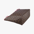 NEVERFULL MM Brown × Rose Velours Monogram Ikat Flower M40939 GI2173ネヴァーフルMM モノグラム/ブラウン×ローズヴェルール モノグラム イカットフラワー M40939 GI2173