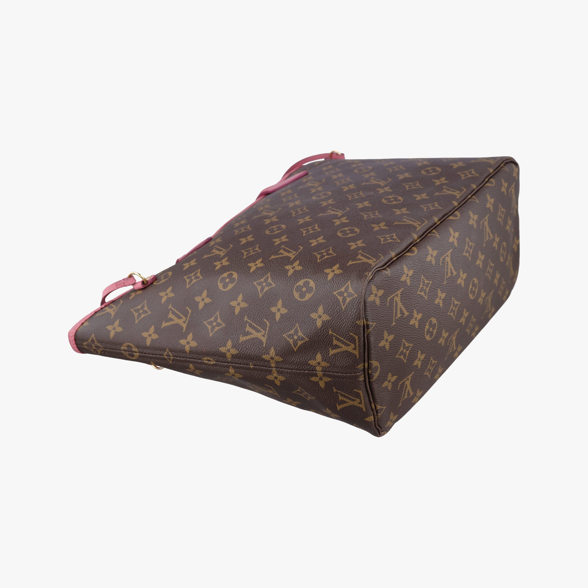 NEVERFULL MM Brown × Rose Velours Monogram Ikat Flower M40939 GI2173ネヴァーフルMM モノグラム/ブラウン×ローズヴェルール モノグラム イカットフラワー M40939 GI2173