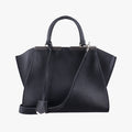 Troyage Trois Jours Black Leather 8BH279 8BH279-1A5 158-8762トロワジュール ブラック レザー 8BH279 8BH279-1A5 158-8762