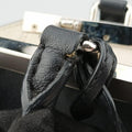 Troyage Trois Jours Black Leather 8BH279 8BH279-1A5 158-8762トロワジュール ブラック レザー 8BH279 8BH279-1A5 158-8762