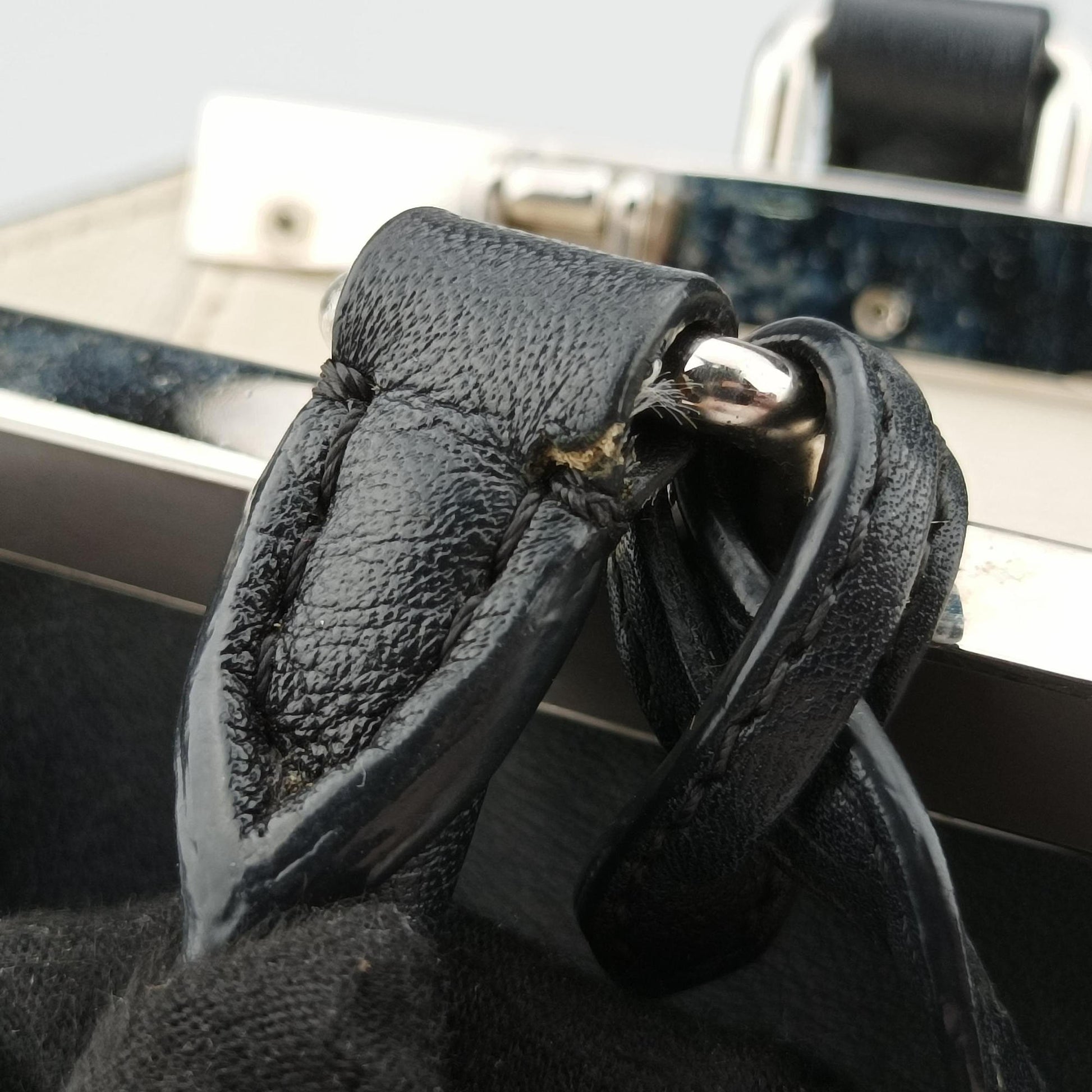 Troyage Trois Jours Black Leather 8BH279 8BH279-1A5 158-8762トロワジュール ブラック レザー 8BH279 8BH279-1A5 158-8762