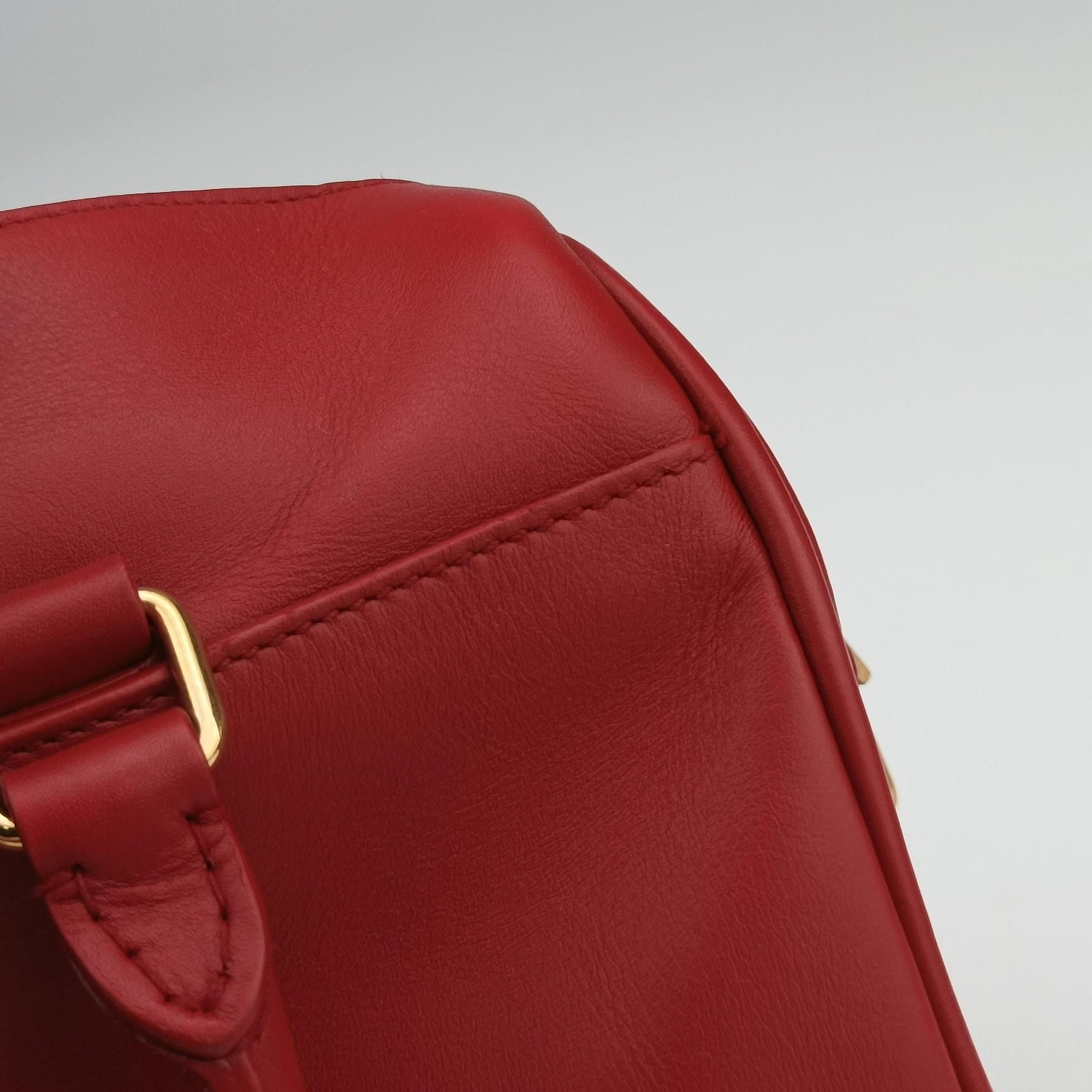CLASSIC BABY DUFFLE Red Leather 330958 IMR330958.1013クラシック ベイビーダッフル レッド レザー 330958 IMR330958.1013