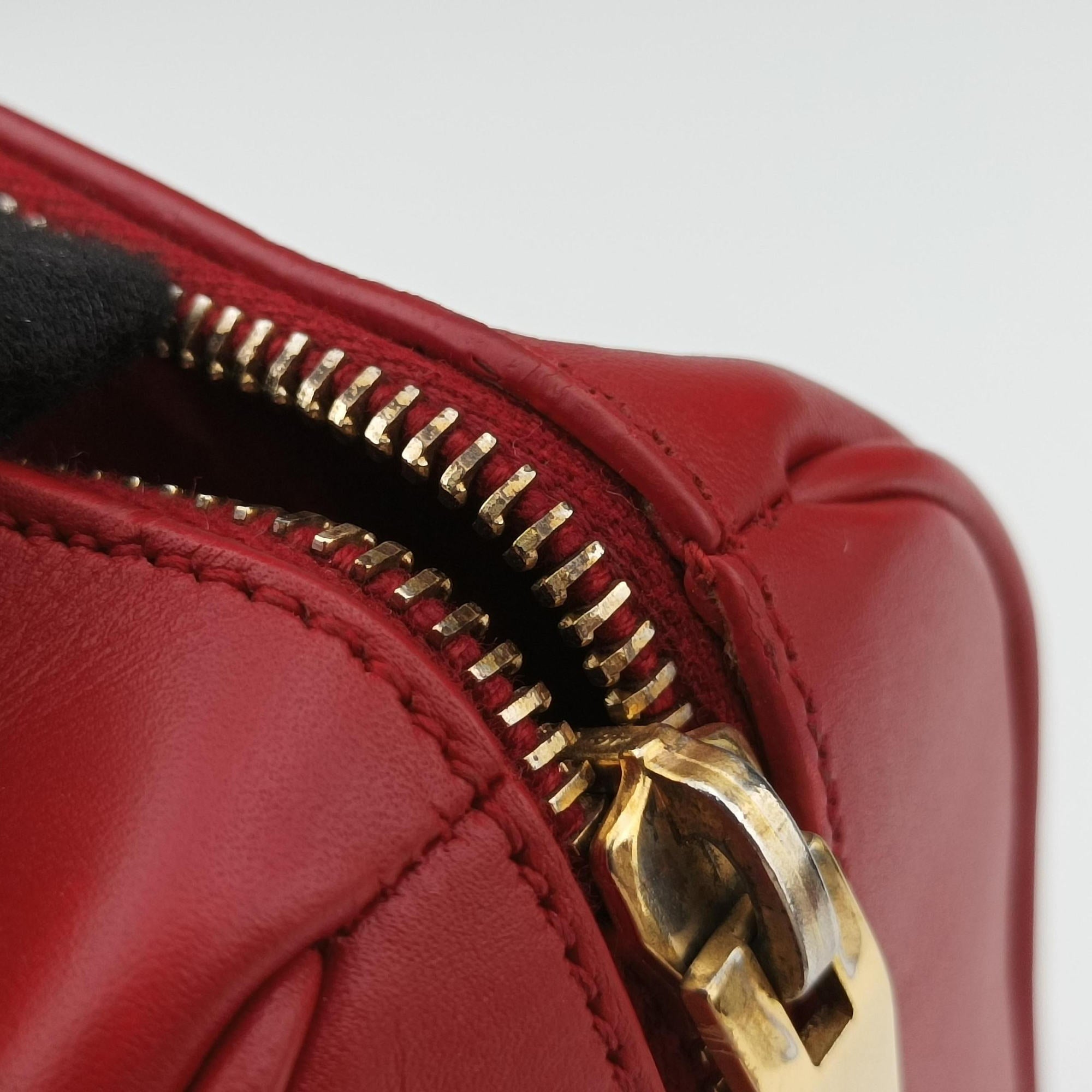 CLASSIC BABY DUFFLE Red Leather 330958 IMR330958.1013クラシック ベイビーダッフル レッド レザー 330958 IMR330958.1013