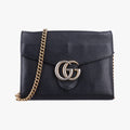 GG Marmont Black Leather 401232 GGマーモント ブラック レザー 401232 
