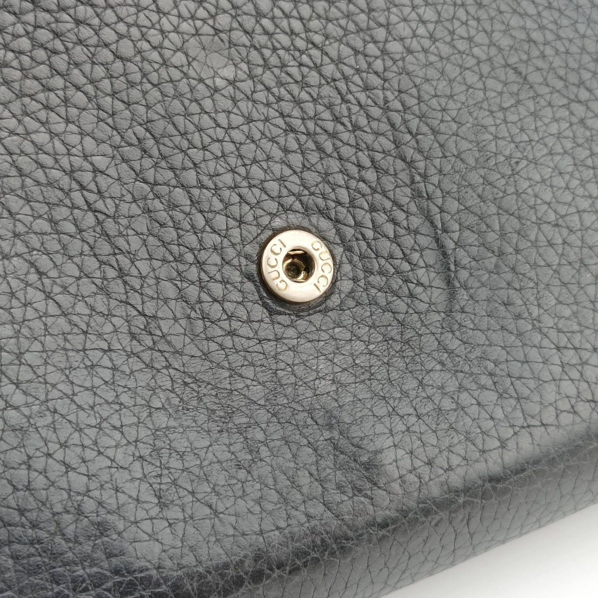 GG Marmont Black Leather 401232 GGマーモント ブラック レザー 401232 