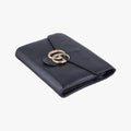 GG Marmont Black Leather 401232 GGマーモント ブラック レザー 401232 