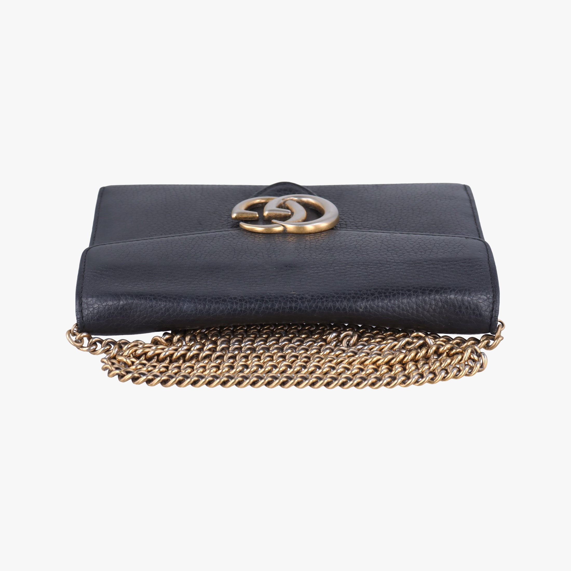 GG Marmont Black Leather 401232 GGマーモント ブラック レザー 401232 